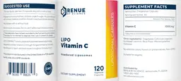 Label for Lipo Vitamin C