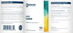 Label for Lipo CoQ10