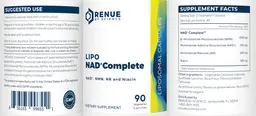 Label for Lipo NAD+ Complete