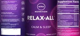 Label for Relax-ALL