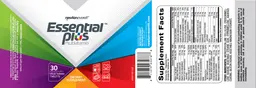 Label for Essential Plus Multivitamin