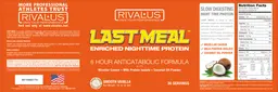 Label for Last Meal Smooth Vanilla