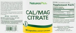 Label for Cal/Mag Citrate