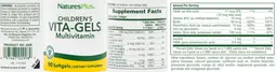 Label for Children's Vita-Gels Multivitamin