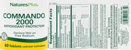 Label for Commando 2000