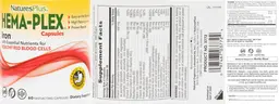 Label for Hema-Plex Capsules