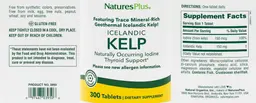 Label for Icelandic Kelp