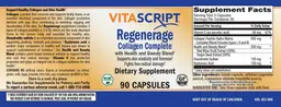 Label for Regenerage Collagen Complete