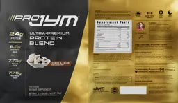 Label for Pro JYM Cookies & Cream