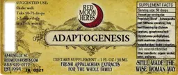 Label for Adaptogenesis