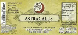 Label for Astragalus