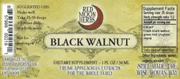 Label for Black Walnut