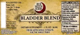 Label for Bladder Blend