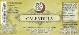 Label for Calendula