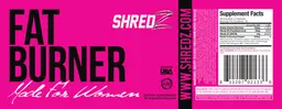 Label for Fat Burner Made For Women