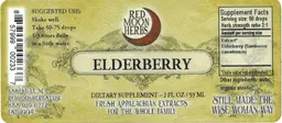 Label for Elderberry