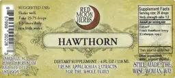 Label for Hawthorn