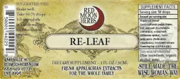 Label for Re-Leaf