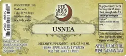 Label for Usnea