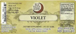 Label for Violet