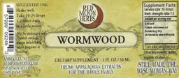 Label for Wormwood