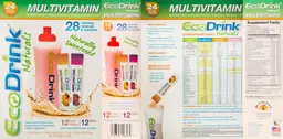 Label for Multivitamin Berry