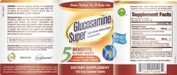 Label for Glucosamine Super
