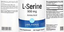 Label for L-Serine 900 mg