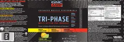 Label for Tri-Phase Lemon Lime