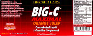 BIG-C Maximal Orange Julep