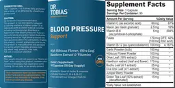 Label for Blood Pressure Support