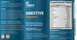 Label for Digestive Enzymes