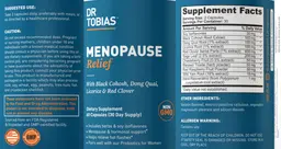 Label for Menopause Relief