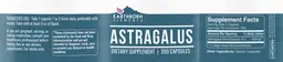 Label for Astragalus
