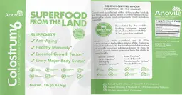 Label for Colostrum6