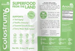 Label for Colostrum6