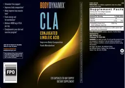 Label for Conjugated Linoleic Acid