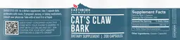 Label for Cat’s Claw Bark