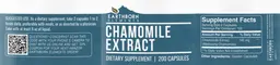 Label for Chamomile Extract