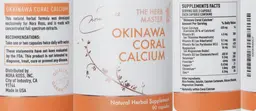 Label for Okinawa Coral Calcium