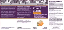 Label for French Melon SOD Complex