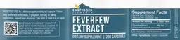 Label for Feverfew Extract