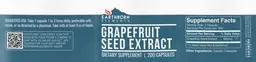 Label for Grapefruit Seed Extract