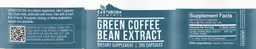 Label for Green Coffee Bean Extract