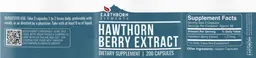 Label for Hawthorn Berry Extract
