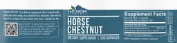 Label for Horse Chestnut