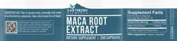 Label for Maca Root Extract