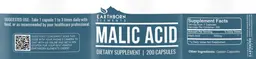 Label for Malic Acid