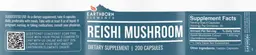 Label for Reishi Mushroom
