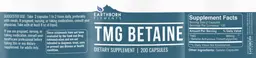 Label for TMG Betaine